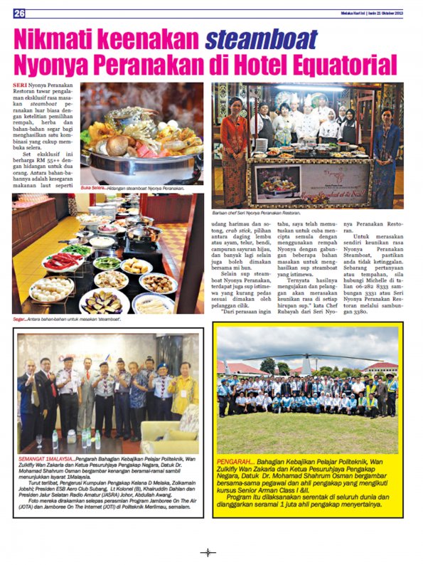 21 Oktober 2013 Artikel 2