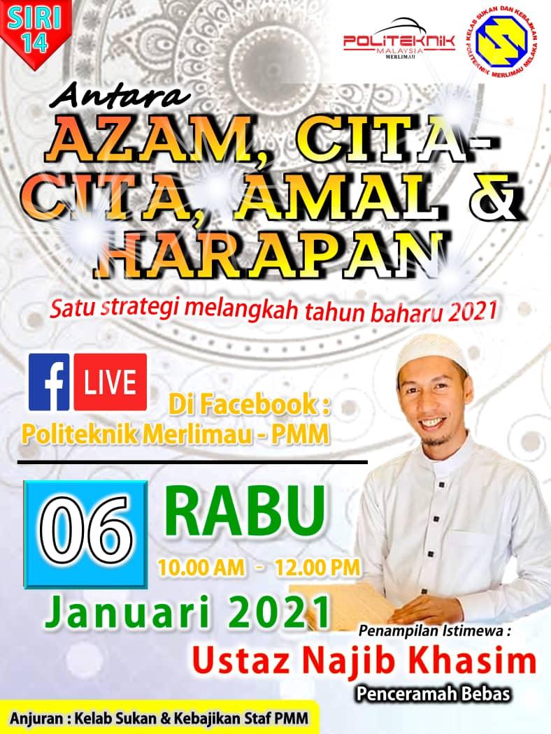 FB Live  Antara Azam, Cita-Cita, Amal & Harapan