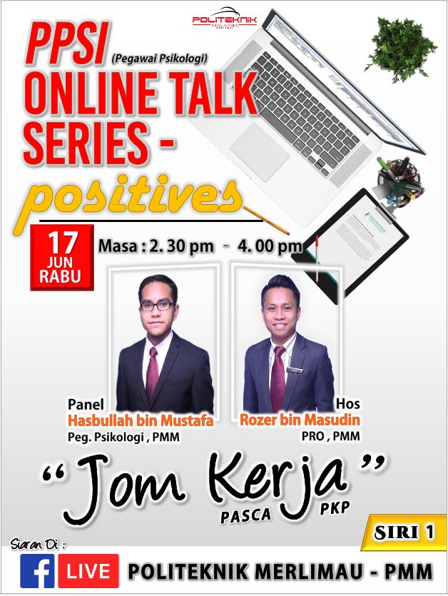 PPSI Onile Talk Series- Jom Kerja Pasca PKP