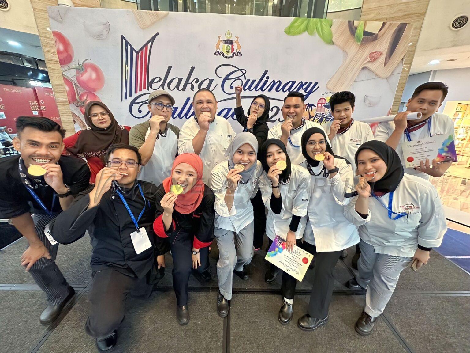 PMM raih 11 pingat di Pertandingan Melaka Culinary Challenge 2023 